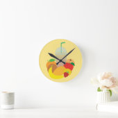 Horloge Ronde Boisson granité (Maison)