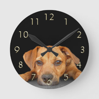 Horloge Ronde Bon chien