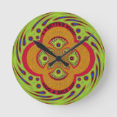 Horloge Ronde Bonne journée (Recto)