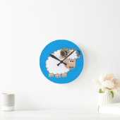 Horloge Ronde Bonnet de dessin très sûr (Maison)