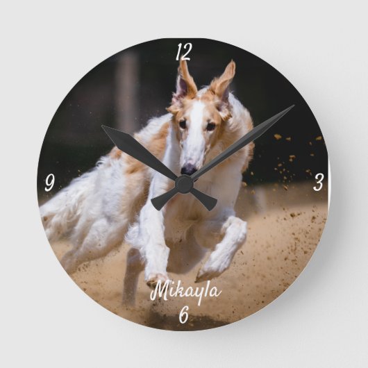 Horloge Ronde Borzoi (Recto)