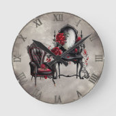 Horloge Ronde Boudoir | Vanity Mirror et Victorian Parlor (Recto)