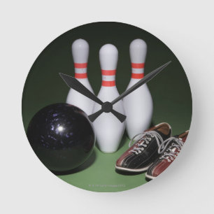 Horloge Ronde Boule de bowling