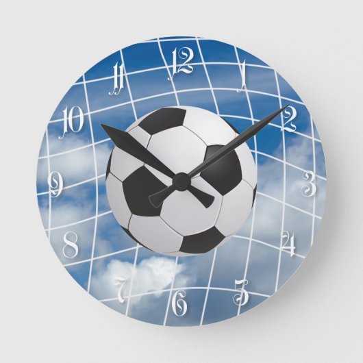 Horloge Ronde Boule de football (Recto)