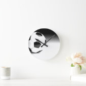 Horloge Ronde Boule de football (Maison)