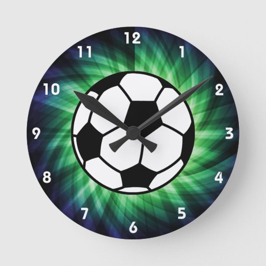 Horloge Ronde Boule de football (Recto)