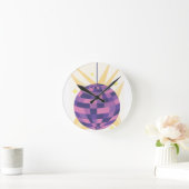 Horloge Ronde Boule Disco (Maison)