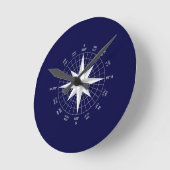 Horloge Ronde boussole (Angle)