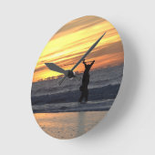 Horloge Ronde Bout droit (Angle)