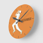 Horloge Ronde Bowling (Angle)