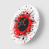 Horloge Ronde bowling (Angle)