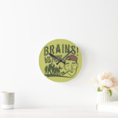 Horloge Ronde Brains ! (Maison)