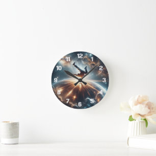 Horloge Ronde Breakdancer en action, Ai, Action dans la Galaxie