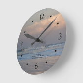 Horloge Ronde Breaking Wave (Angle)