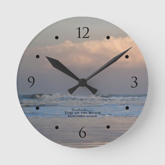 Horloge Ronde Breaking Wave (Recto)