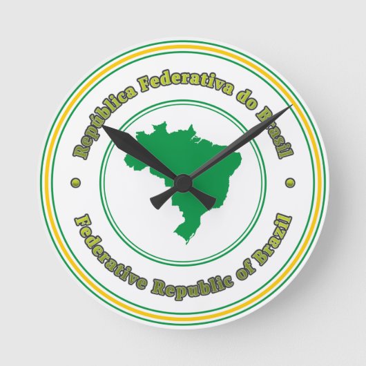 Horloge Ronde Brésil (Recto)