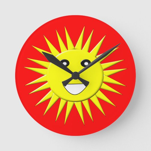Horloge Ronde Bright Sunshine (Recto)