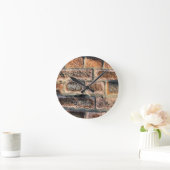 HORLOGE RONDE BRIQUES (Maison)