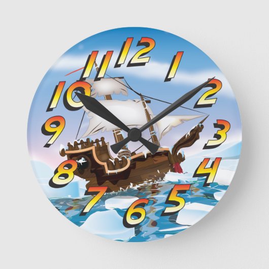 Horloge Ronde Brise-glace (Recto)