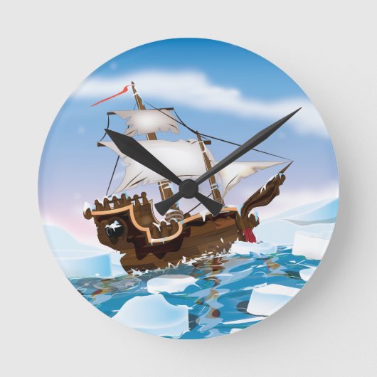 Horloge Ronde Brise-glace (Recto)