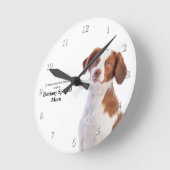 Horloge Ronde Brittany Mama Acrylic Wall Clock (Angle)