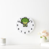 Horloge Ronde brocoli mignon (Maison)