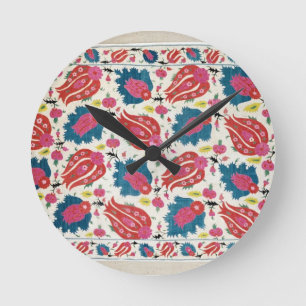 Horloge Ronde Broderie, turc (textile)