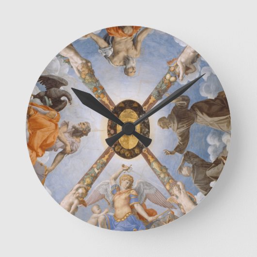 Horloge Ronde Bronzino Italian Art Chapel Ceiling (Recto)