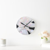 Horloge Ronde Brouillard de canard (Maison)