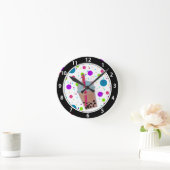 Horloge Ronde Bubble Tea - Bubble Arrière - plan (Maison)
