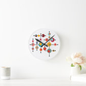 Horloge Ronde Bubbles de Mid-Century (Maison)