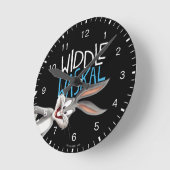 Horloge Ronde BUGS BUNNY™- Widdle Waskal (Angle)