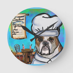Horloge Ronde Bulldog