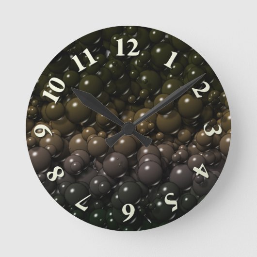 Horloge Ronde Bulles urbaines (Recto)