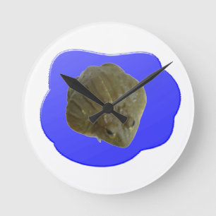 Horloge Ronde Bullfrog à Pond Wall Clock