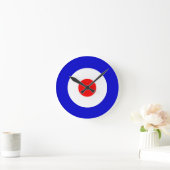 Horloge Ronde Bullseye (Maison)
