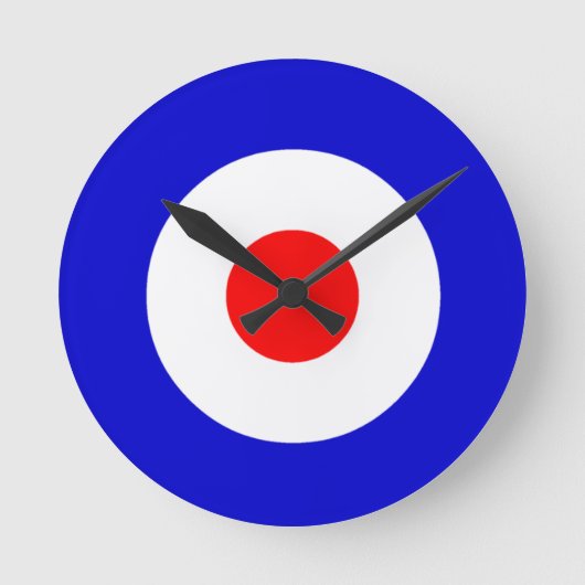 Horloge Ronde Bullseye (Recto)