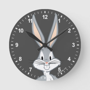 Horloge Ronde BUNNY™  Lapin Stars