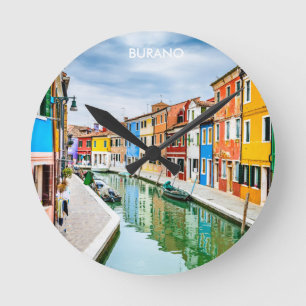 Horloge Ronde Burano, Italie