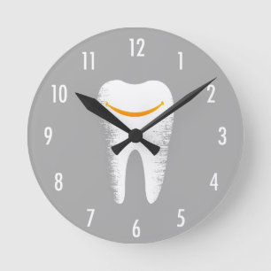 Horloge Ronde Bureau dentaire de Dentist