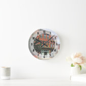 Horloge Ronde Burlington NJ - Rue dans le quartier historique (Maison)