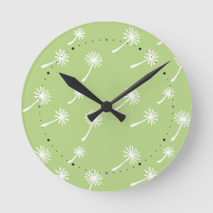 Horloge Ronde Ça arrive aux mauvaises herbes Mignon cynique piss