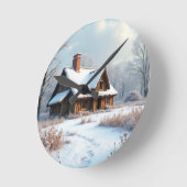 Horloge Ronde cabine (Angle)