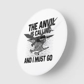 Horloge Ronde Cadeaux pour forgerons (Angle)