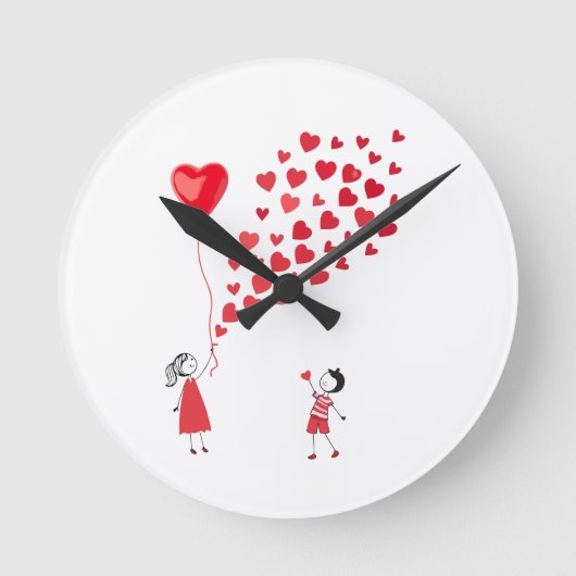 Horloge Ronde Cadran de thème en direct (Recto)