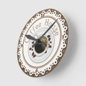 Horloge Ronde Café (Angle)
