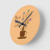 Horloge Ronde Café Ami des Oiseaux (Angle)
