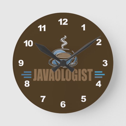 Horloge Ronde Café amusant (Recto)