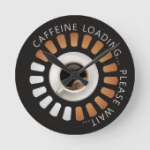 Horloge Ronde Caffeine loading (Recto)