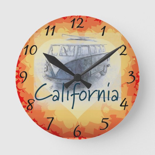 Horloge Ronde Calculatrice (Recto)
